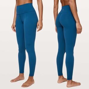 Lululemon Wunder Under High-Rise Tight 28" *Full-On Luxtreme Deep Marine